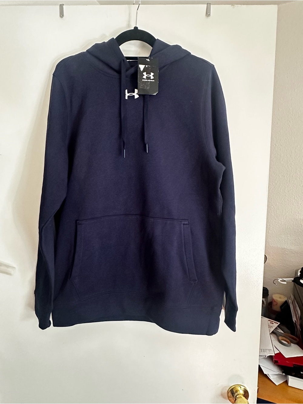 Under Armour Men’s Dark Blue Pullover Hoodie